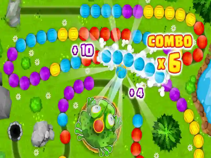 Permainan Petualangan Marble Frogtastic secara online