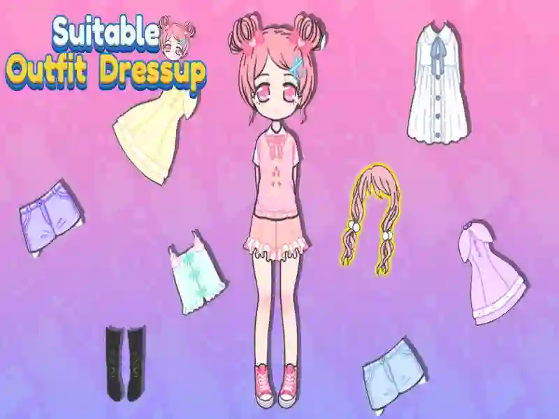 Permainan Dressup pakaian yang cocok secara online
