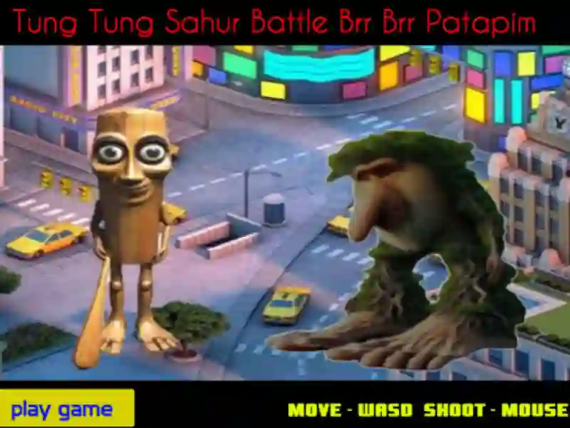 Permainan Tung Tung Sahur Battle Brr Brr Patapim secara online