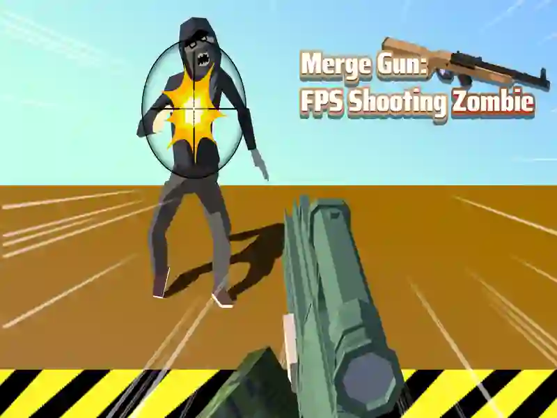 Permainan Gabungkan Gun FPS Menembak Zombie secara online