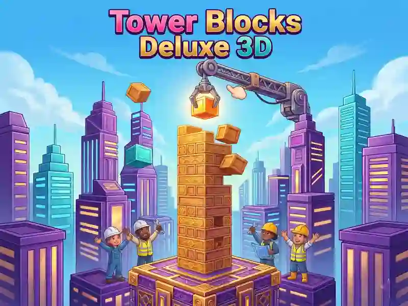 Permainan Tower Blocks Deluxe 3D secara online