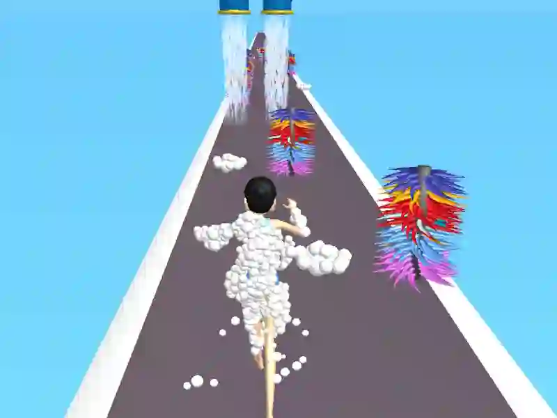 Permainan Berlari dalam busa secara online