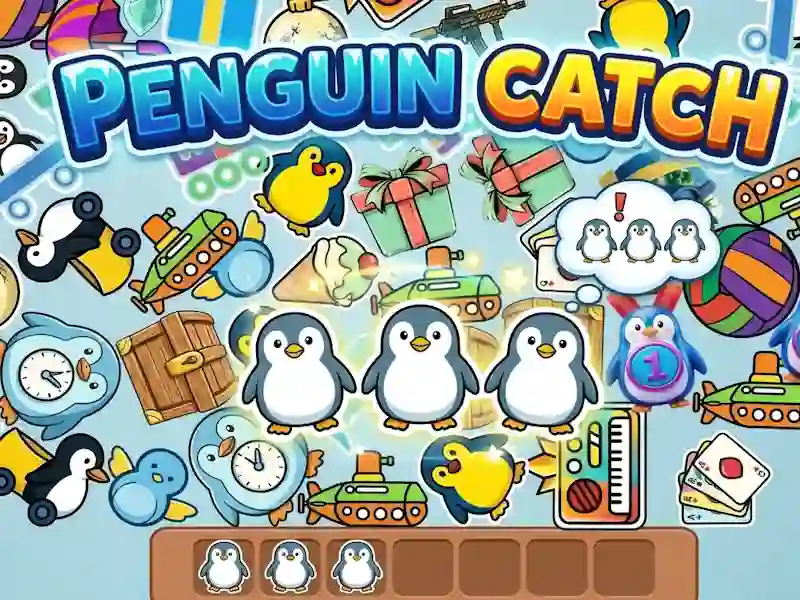 Permainan Penguin catch secara online