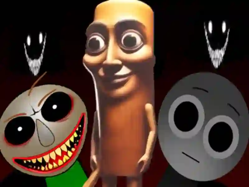 Permainan Sprunki Tung Sahur secara online