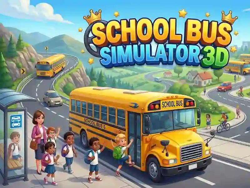 Permainan School Bus Simulator 3D secara online