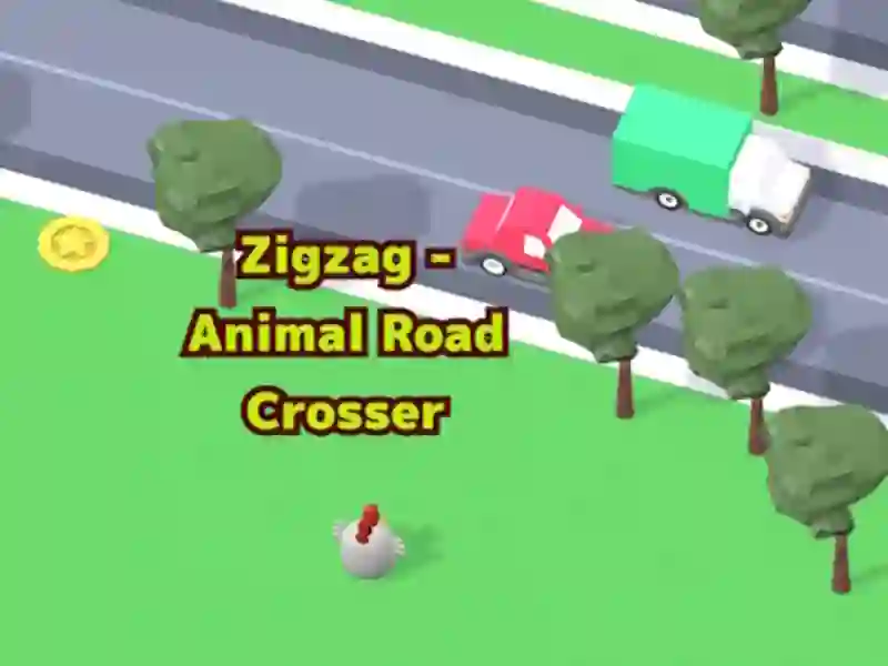 Permainan Jalan Hewan ZigZag secara online Permainan Jalan Hewan ZigZag secara online