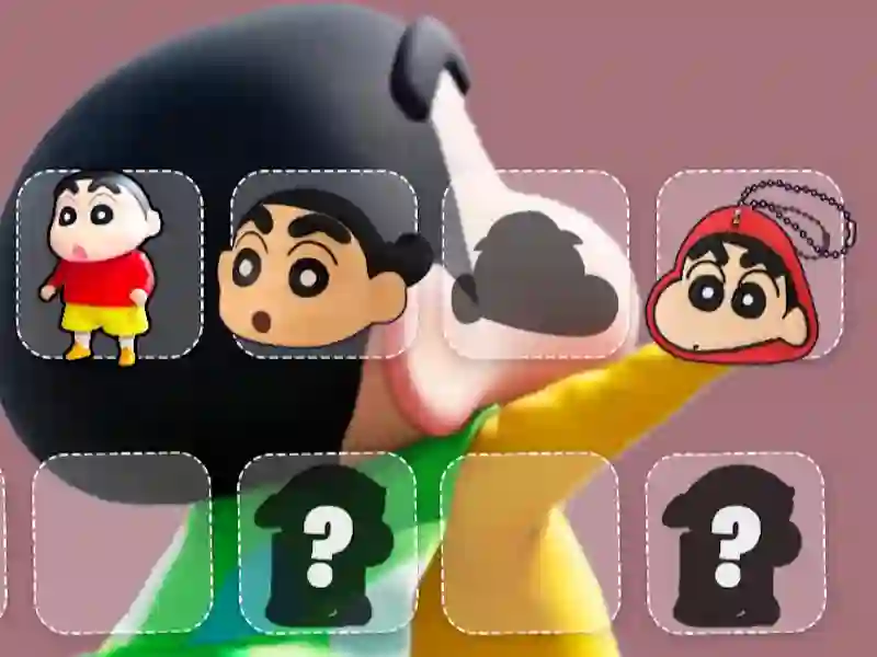 Permainan Pemecahan krayon Tuan Shinchan secara online