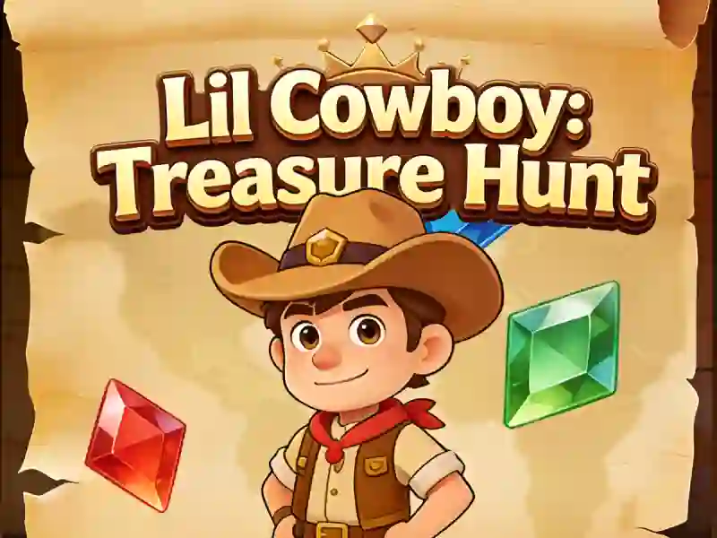 Permainan Lil Cowboy: Perburuan Harta Karun secara online
