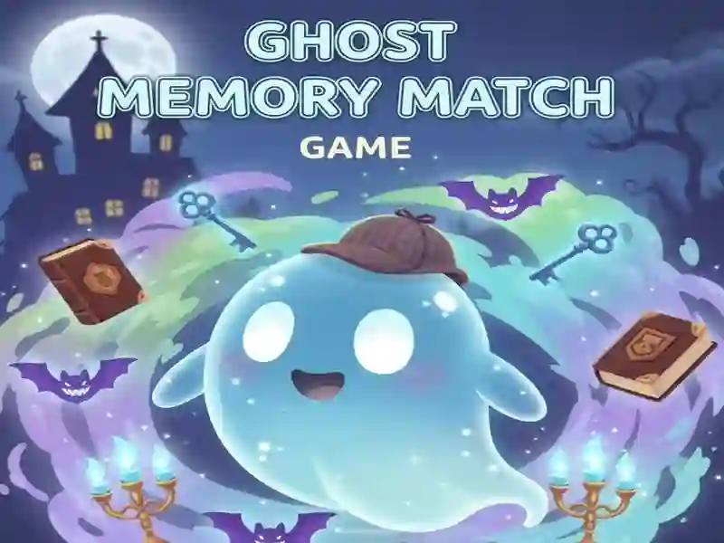 Permainan Pertandingan Memori Hantu secara online Permainan Pertandingan Memori Hantu secara online