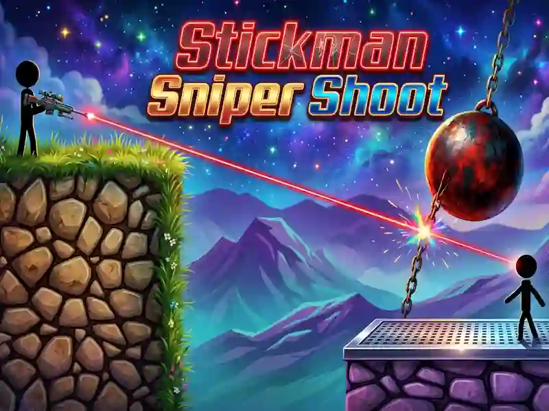 Permainan Stickman Sniper Shoot secara online