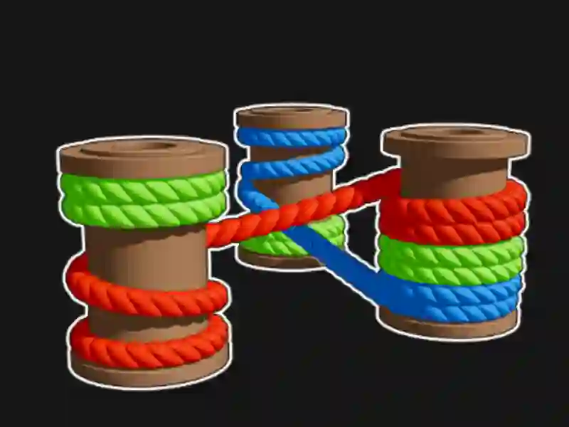 Permainan Penyortiran tali secara online