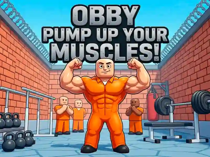 Permainan Obby Pump Up Your Muscles! secara online