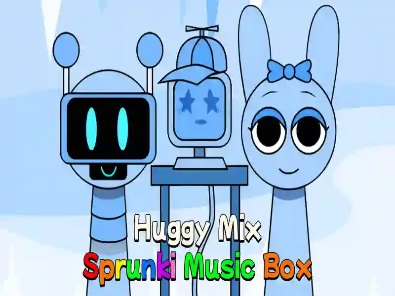 Permainan Kotak Musik Huggy Mix Sprunki secara online