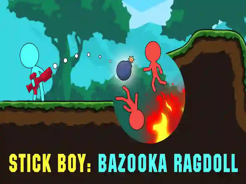 Permainan Stick Boy: Bazooka Ragdoll secara online