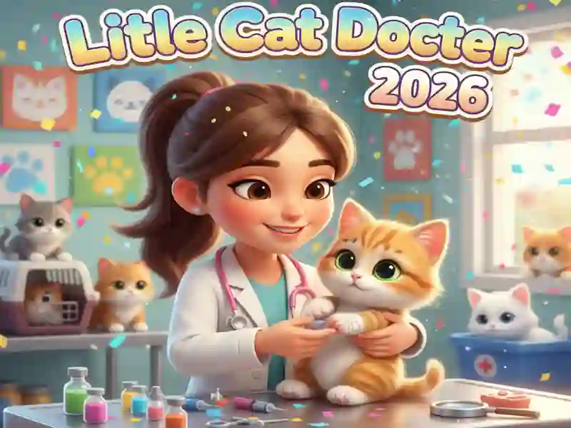 Permainan Little Cat Doctor secara online