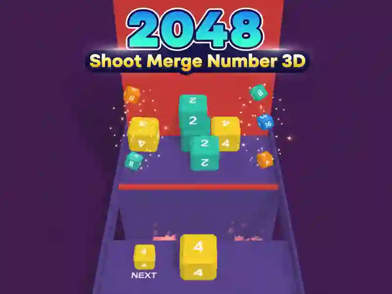 Permainan 2048 Tembak Gabung Nomor 3D secara online