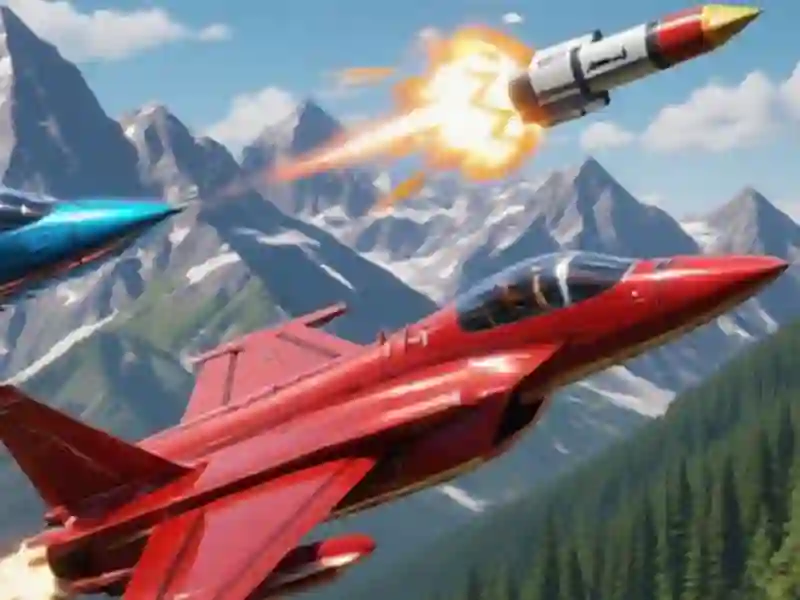 Permainan Falcon Dogfight secara online