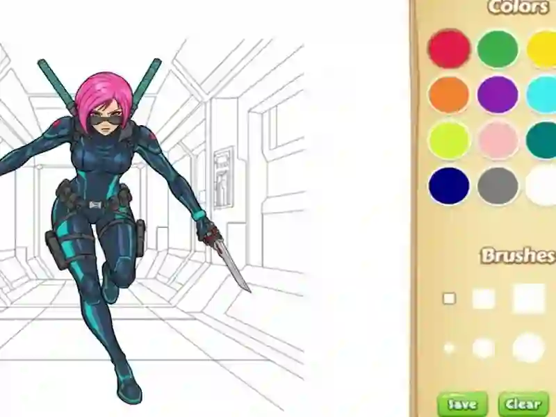 Permainan Buku mewarnai jahat untuk anak-anak secara online