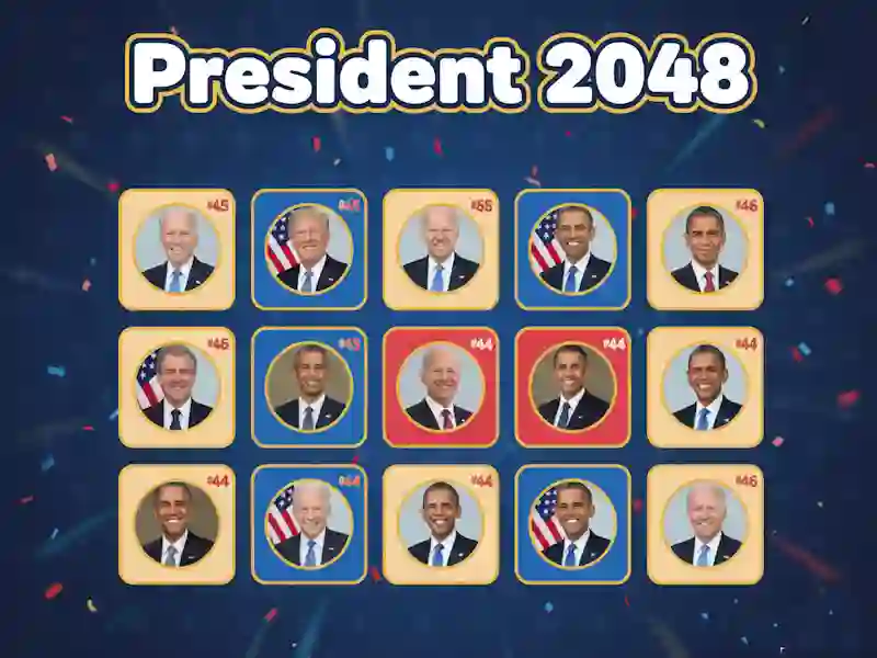 Permainan Presiden 2048 secara online