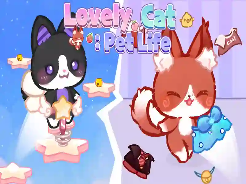 Permainan Kehidupan hewan peliharaan kucing yang indah secara online