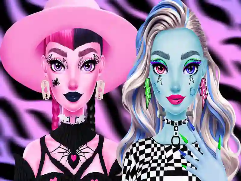 Permainan Monsterella Fantasy Makeup secara online Permainan Monsterella Fantasy Makeup secara online