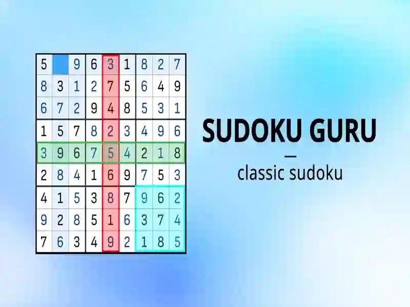 Permainan Sudoku Guru secara online Permainan Sudoku Guru secara online