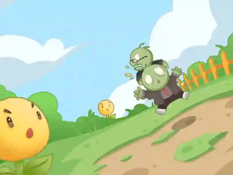 Permainan Bunga vs Zombi secara online