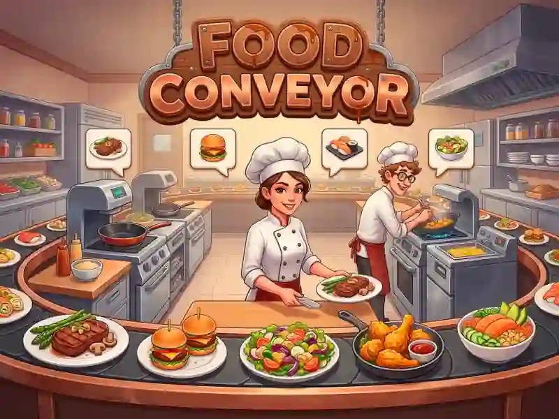 Permainan Food Conveyor secara online