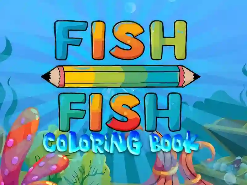 Permainan Buku mewarnai ikan secara online Permainan Buku mewarnai ikan secara online