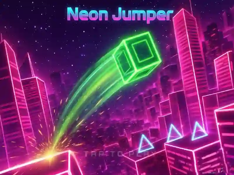 Permainan Pelompat Neon secara online