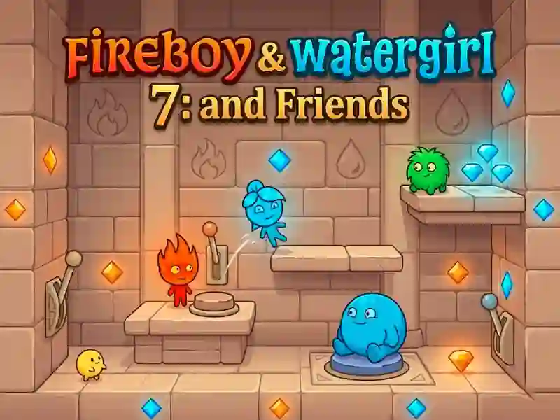 Permainan Fireboy & Watergirl 7: and Friends secara online