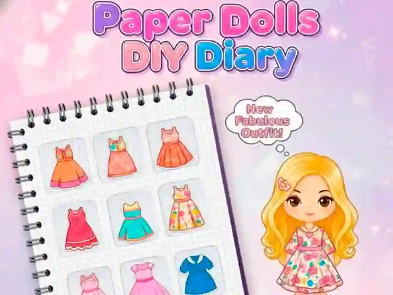Permainan Buku Harian DIY Boneka Kertas secara online