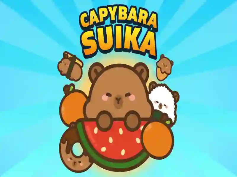 Permainan Capybara Suika secara online Permainan Capybara Suika secara online