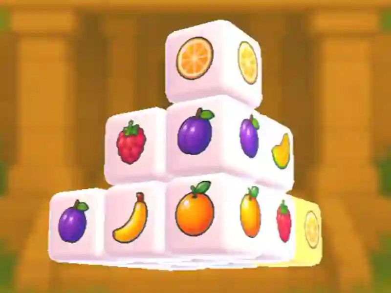 Permainan Mahjong Fruit 3d secara online