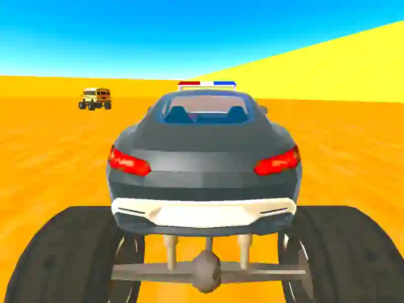 Permainan Truk Monster Polisi vs Bandit secara online Permainan Truk Monster Polisi vs Bandit secara online
