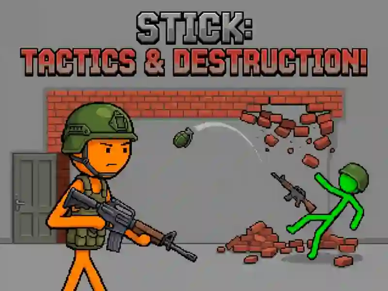 Permainan Stick: Tactics & Destruction secara online