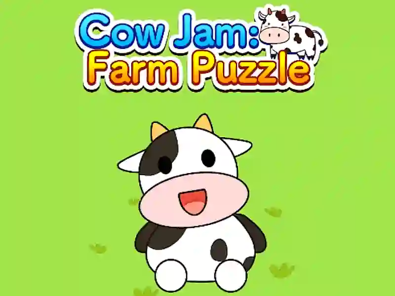 Permainan Cow Jam Farm puzzle secara online
