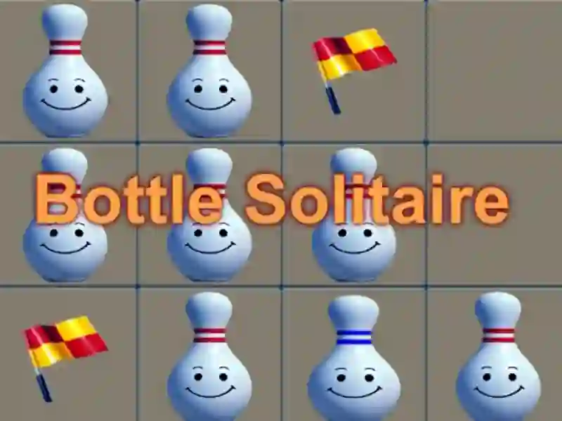 Permainan Botol Solitaire secara online Permainan Botol Solitaire secara online