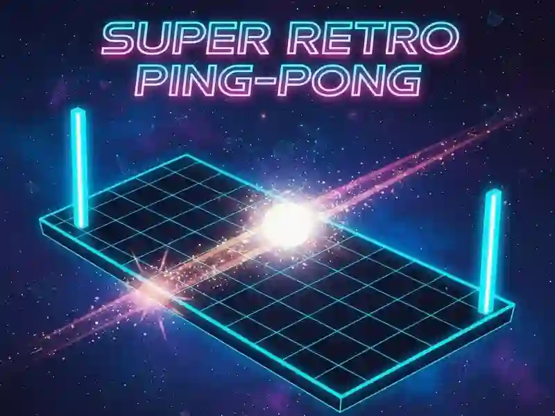 Permainan Pingpong Super Retro secara online