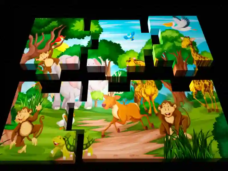 Permainan Teka-teki Jigsaw 3D secara online