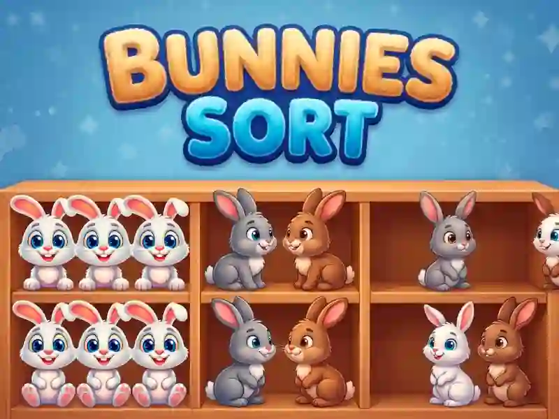 Permainan Bunnies Sort secara online