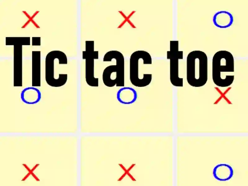 Permainan Tic tac toe secara online Permainan Tic tac toe secara online