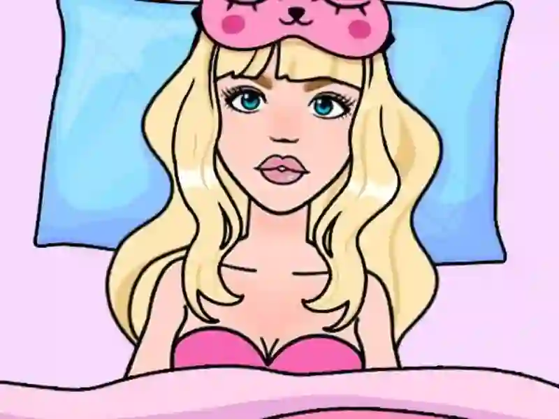 Permainan Boneka kertas manis: Dandani DIY secara online