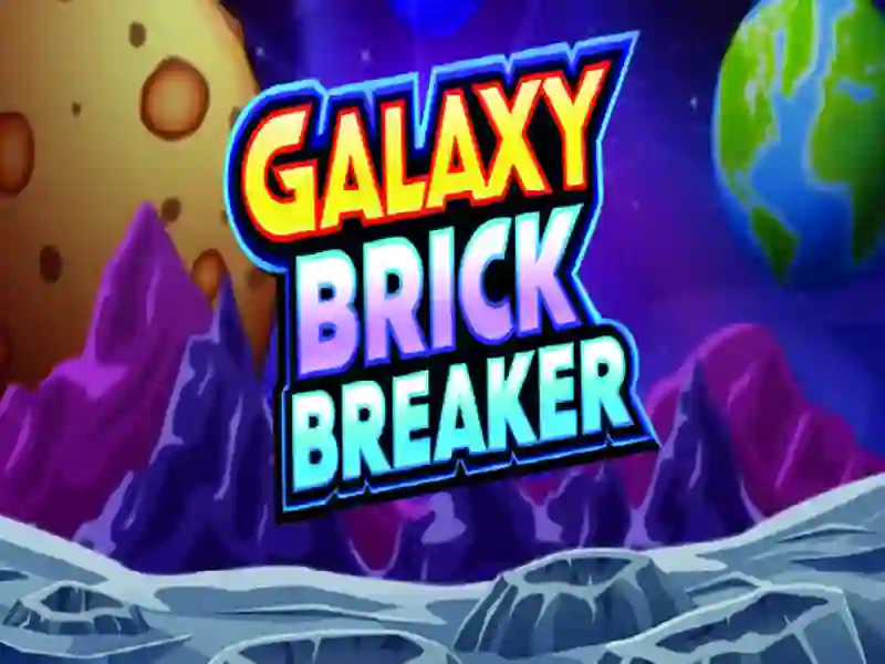 Permainan Galaxy Brick Breaker secara online