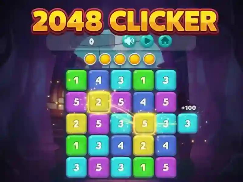 Permainan 2048 Pengklik secara online Permainan 2048 Pengklik secara online
