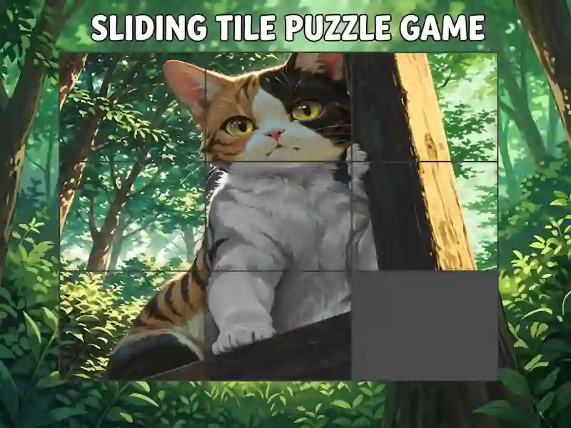 Permainan Sliding Tile Puzzle Game secara online