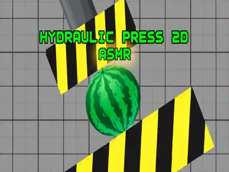 Permainan Hydraulic Press 2D ASMR secara online