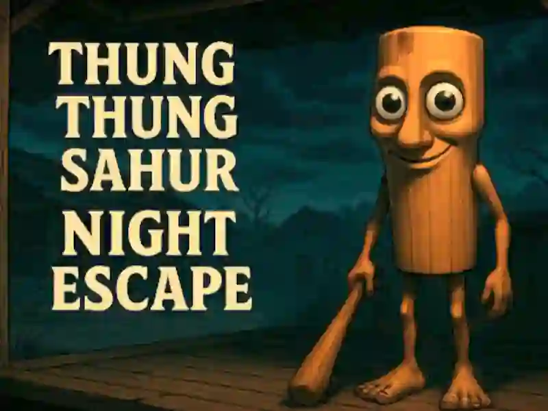Permainan Thung Thung Sahur Night Escape secara online Permainan Thung Thung Sahur Night Escape secara online