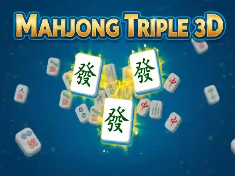 Permainan Pertandingan Ubin Mahjong Triple 3D secara online