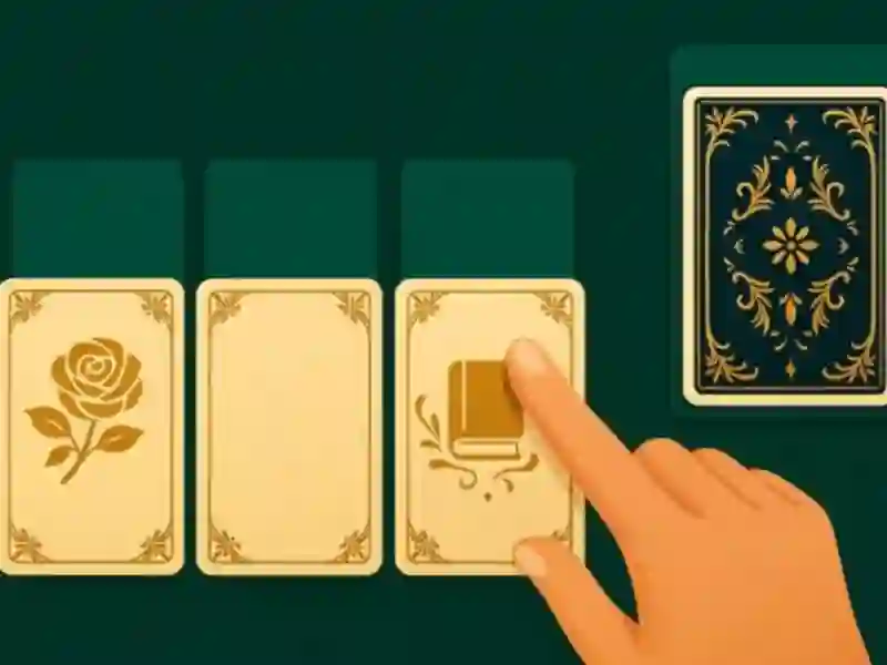 Permainan Solitaire. Penyortiran Kartu secara online